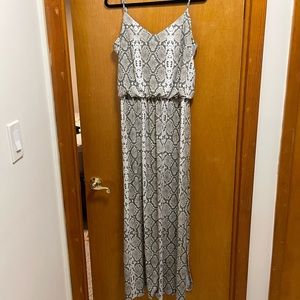 Vince Camuto Snakeskin Dress